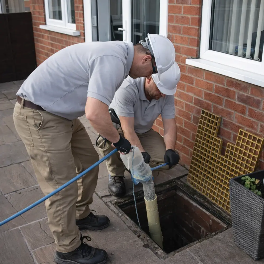 Blocked drain repair service in Faversham